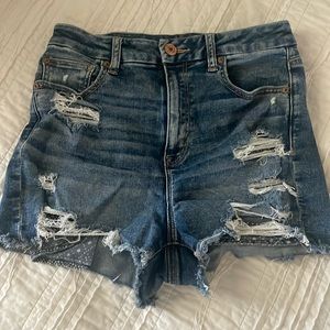 American Eagle next level stretch curvy high-rise Shortie
